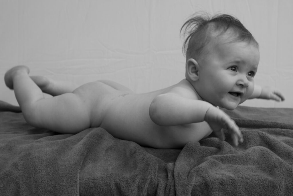 Adèle, bébé brestois en plein vol plané