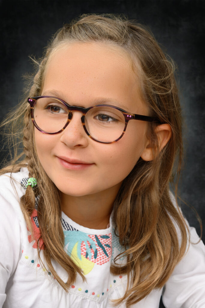 Adèle, enfant mannequin