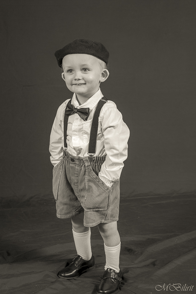 Jeune enfant de la Bretagne profonde