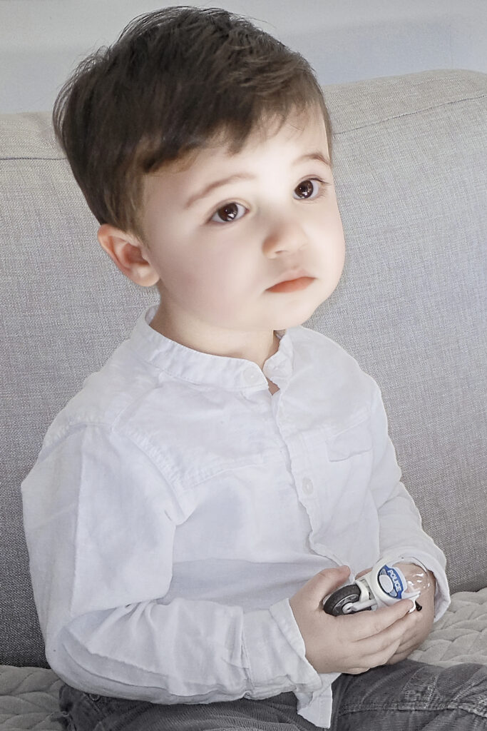 Léon deux ans. Un vrai beau garçon breton