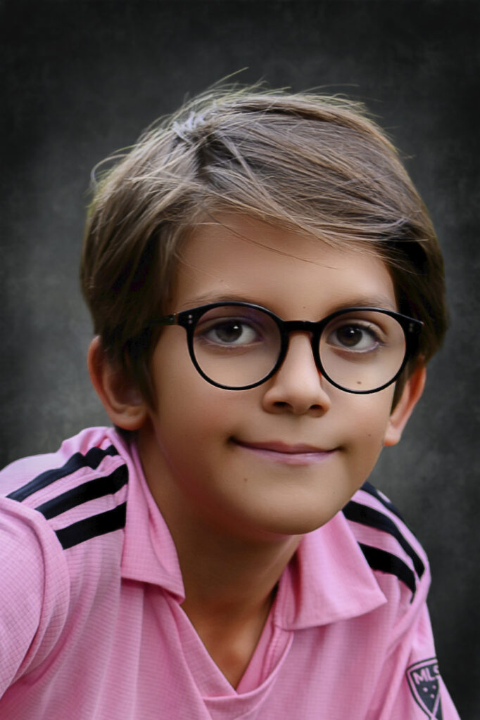 Maëlan, jeune footballeur nantais